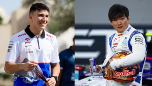 Tsunoda against Hadjar