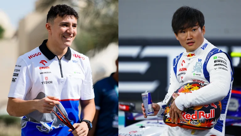 Tsunoda against Hadjar